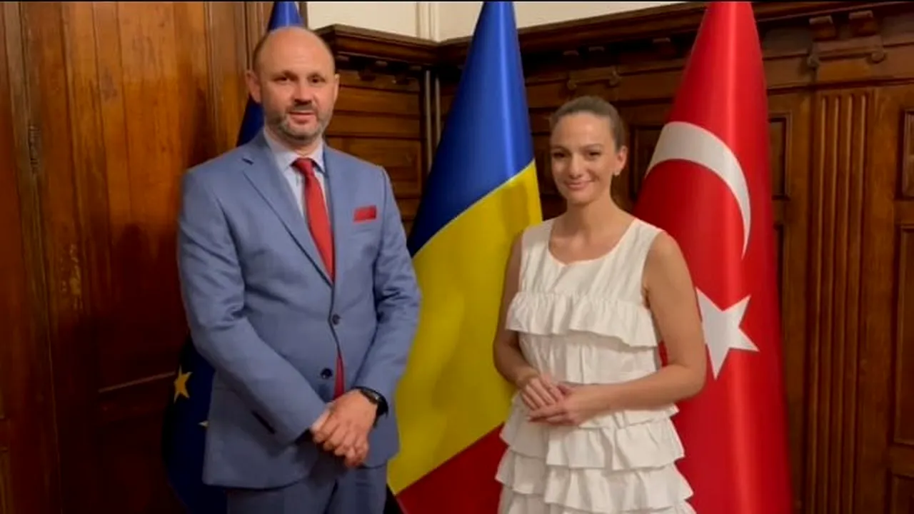 Actrița Ștefana Samfira, în vizită la Institutul Cultural Român ”Dimitrie Cantemir” din Istanbul