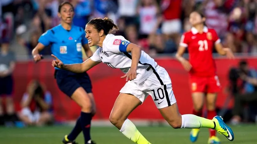 Echipa de fotbal feminin a SUA a câștigat pentru a treia oară Cupa Mondială