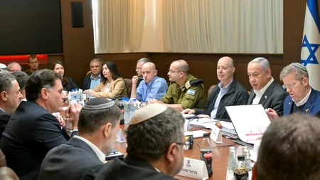 Cabinetul de securitate al ISRAELULUI a aprobat acordul cu Hamas