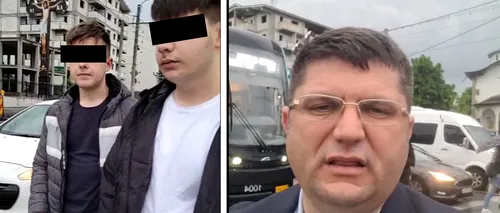 Fiul unui deputat AUR și un coleg de clasă al adolescentului, bătuți și tâlhăriți de un grup de tineri într-un tramvai din Craiova: „Te termin!”