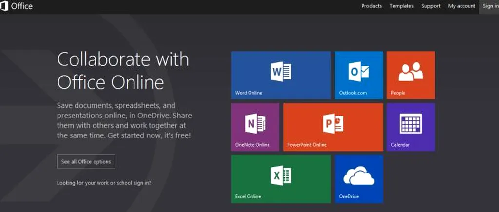 Microsoft a relansat suita online gratuită Office, pentru a fi mai ușor de accesat