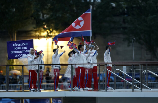 Delegația olimpică a Coreii de Nord. Sursa Foto: Profimedia