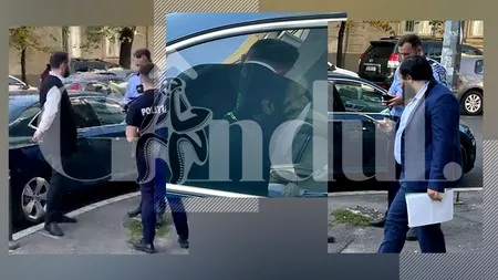 FOTO - VIDEO EXCLUSIV | ”Călugărul-amant”, implicat într-un accident de circulație în centrul Bucureștiului. S-a tamponat cu PS Sofronie, Episcopul Oradiei