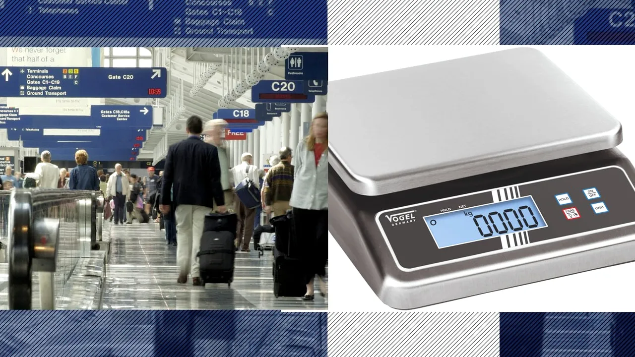Ce companii aeriene vă pot solicita să vă cântăriți înainte de a urca în avion. Ce rost are această cerință