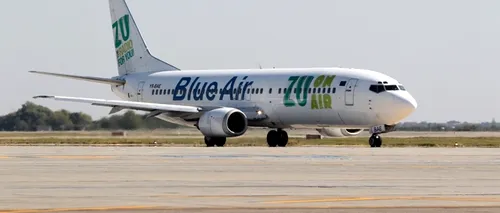 Compania aeriană Blue Air a fost scoasă la vânzare