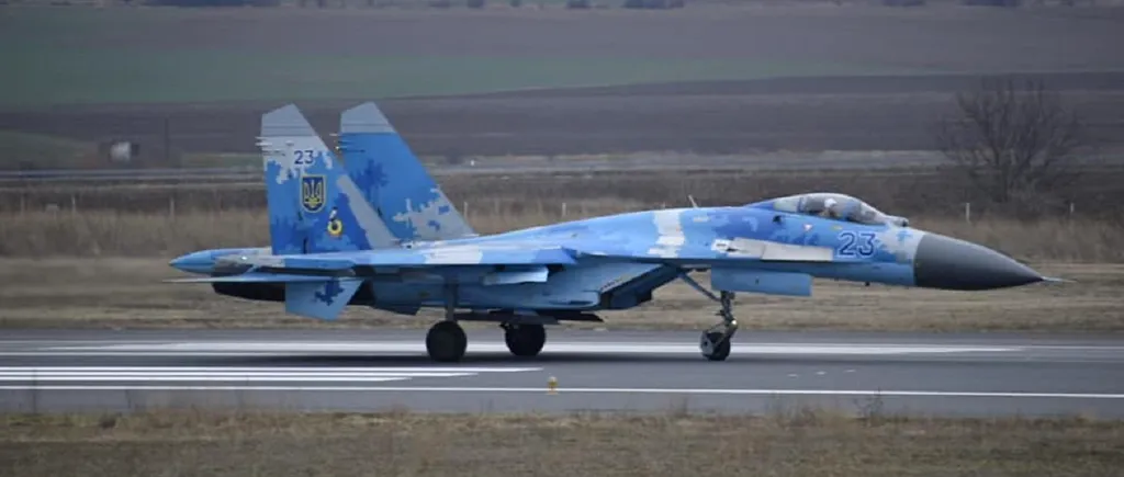 Aeronava Suhoi 27 aparținând Forțelor Aeriene Ucrainene, care aterizase la Bacău, a părăsit România la solicitarea autorităţilor de la Kiev
