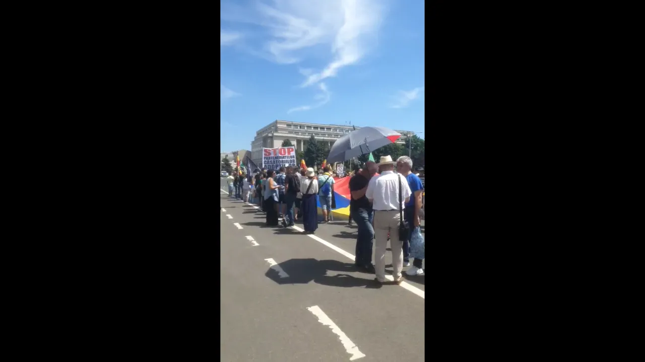 Înaintea paradei Bucharest Pride 2023, în București are loc Marșul Normalității