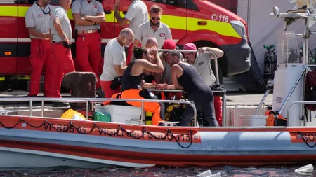 Continuă căutările pasagerilor navei scufundate în apropiere de Sicilia. Ce spun localnicii care erau la fața locului