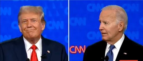 Momentul în care Donald Trump îl provoacă pe Joe Biden la o partidă de GOLF, în timpul dezbaterii. Biden: Joc, dacă poți să-ți cari singur crosele”