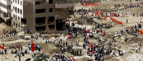 Nouă persoane au fost îngropate în urma unor alunecări de teren în China