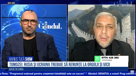 VIDEO | Dan Tomozei, jurnalist: „Războiul nu este între China și SUA. Bătălia dintre ele, doar economică”