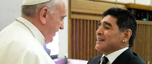 Papa Francisc, despre Maradona: „Pe teren a fost un poet” / Ce susține Suveranul Pontif despre legenda argentiniană