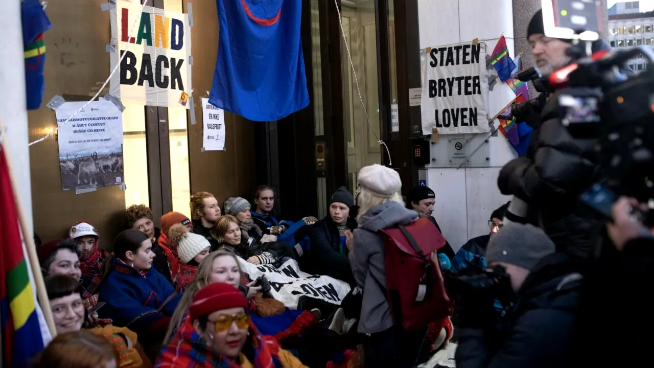 Greta Thunberg, reținută de Poliția norvegiană în timpul unui protest