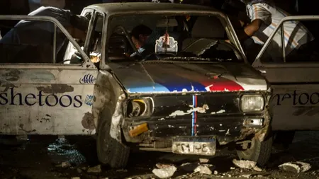 Atentat la Cairo. Cel puțin 12 persoane, printre care și o femeie gravidă, sunt rănite