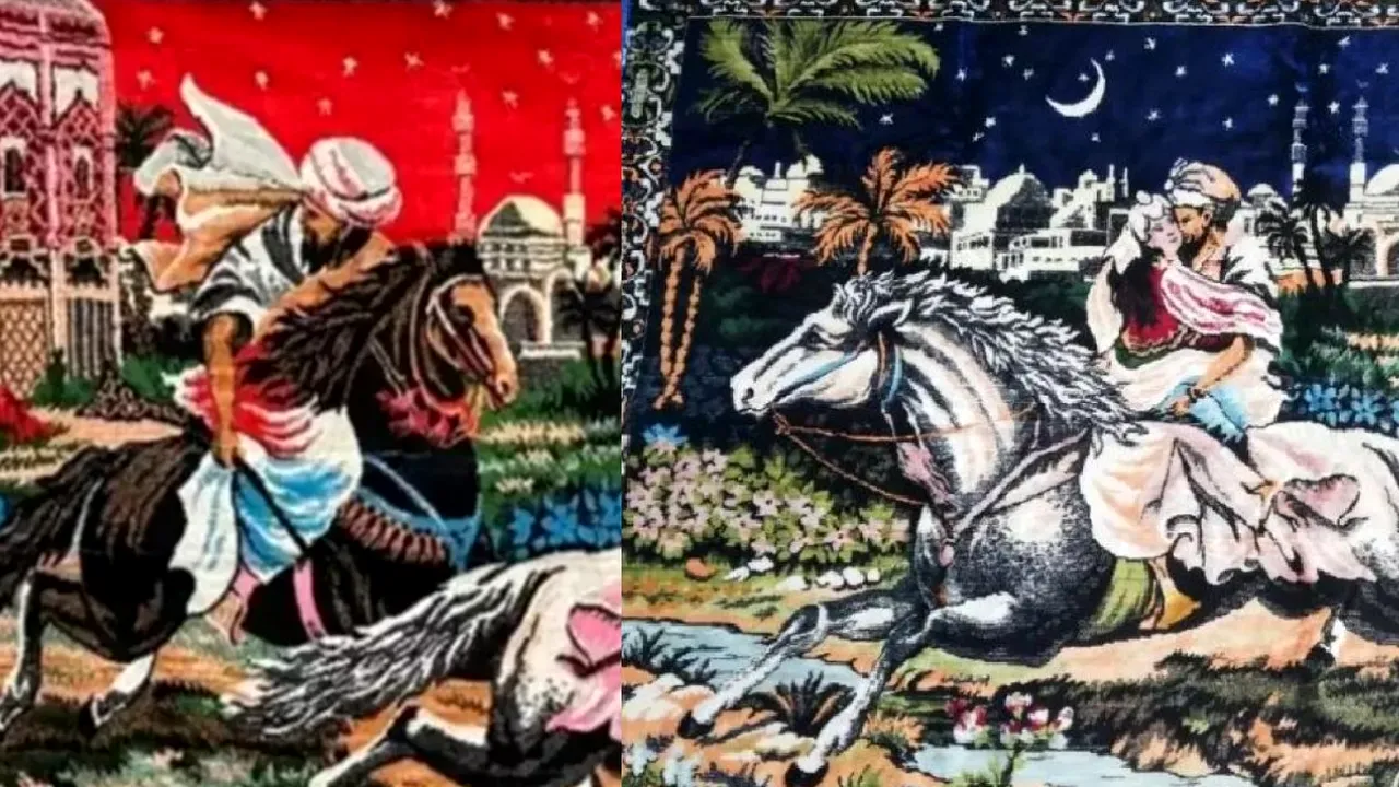 Ce preț are, în 2025, carpeta Răpirea din serai. Era așezată la loc de cinste în casele bunicilor