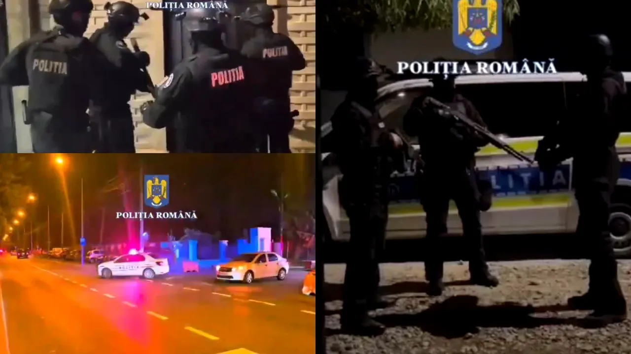 Percheziții de amploare în 34 de locații din Ilfov, Dâmbovița și București. Audieri maraton în cazul persoanelor cercetate pentru camătă și șantaj