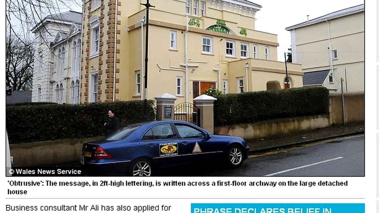 FOTO: Mesajul care a deranjat autoritățile britanice. „Parcă ar fi o reclamă la McDonald''s