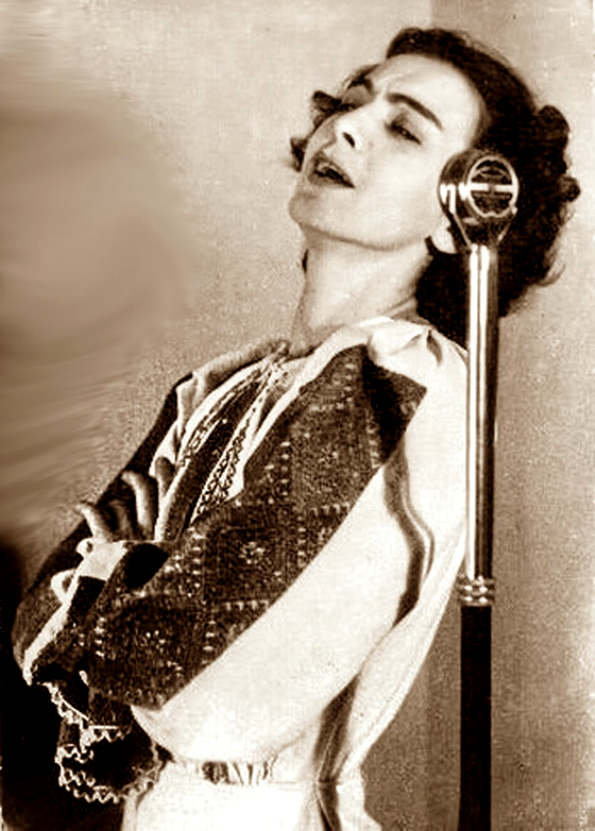 Maria Tănase în 1942. Foto: Willy Pragher via Wikipedia