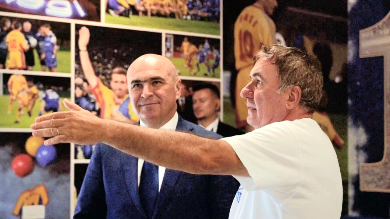 Ilie Bolojan l-a vizitat pe Gheorghe Hagi la academia sa de fotbal: „Am primit cu bucurie vizita”