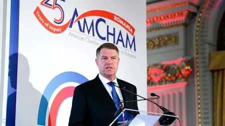 Iohannis, mesaj dur pentru Guverne, în fața oamenilor de afaceri americani: Predictibilitatea economică nu este un slogan. Nu trebuie să încurce cu măsurile luate
