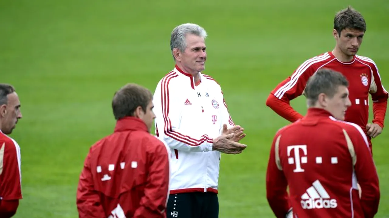 FINALA CHAMPIONS LEAGUE 2012 BAYERN - CHELSEA. Jupp Heynckes se teme de veteranii lui Chelsea