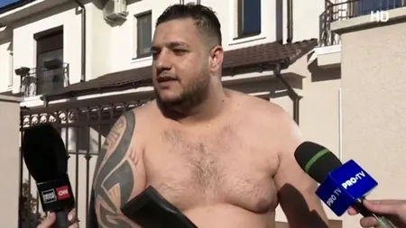 TikTok-erul Alin Borcan a amenințat, dezbrăcat, cu o armă de jucărie, după percheziții: 