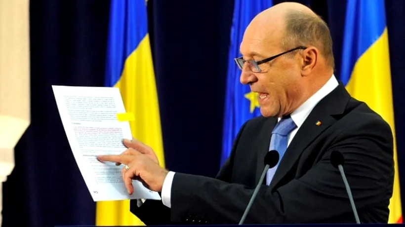 Băsescu îi atacă pe parlamentari la superimunitate: Ar fi o gravă eroare