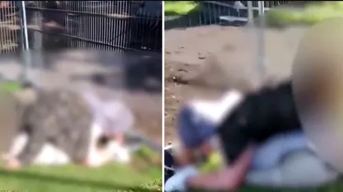 Un cuplu a fost filmat în timp ce făcea sex într-un parc, aproape de locul de joacă al copiilor: „Au zâmbit la cameră și au continuat