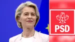 Scandalul pe legea salarizării se mută la Bruxelles. PSD cere sprijinul Ursulei von der Leyen pentru protejarea salariilor din Educație și Sănătate