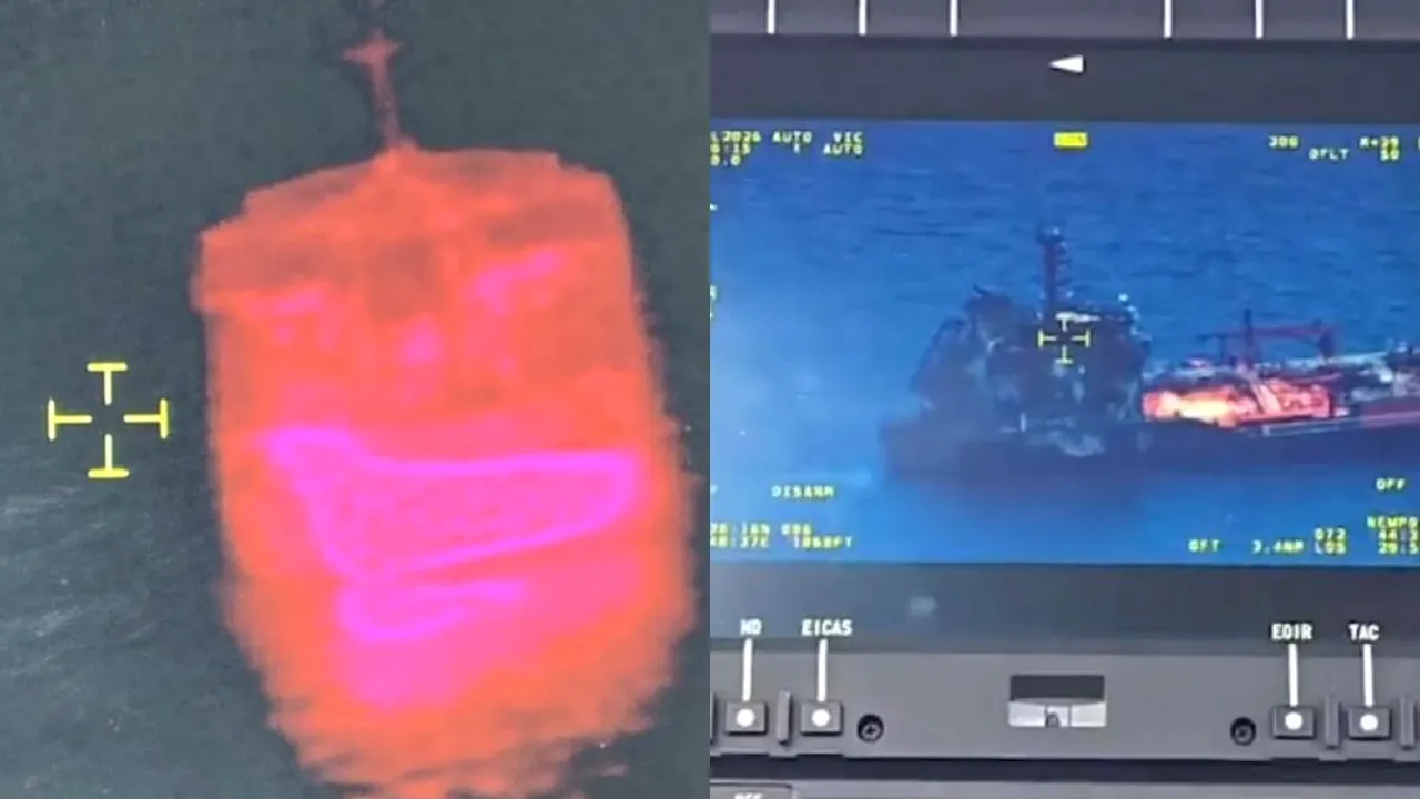 Operațiune de salvare în zona Sulina. Doi marinari ar fi sărit în apă după ce nava pe care se aflau a fost lovită de drone în portul Odesa
