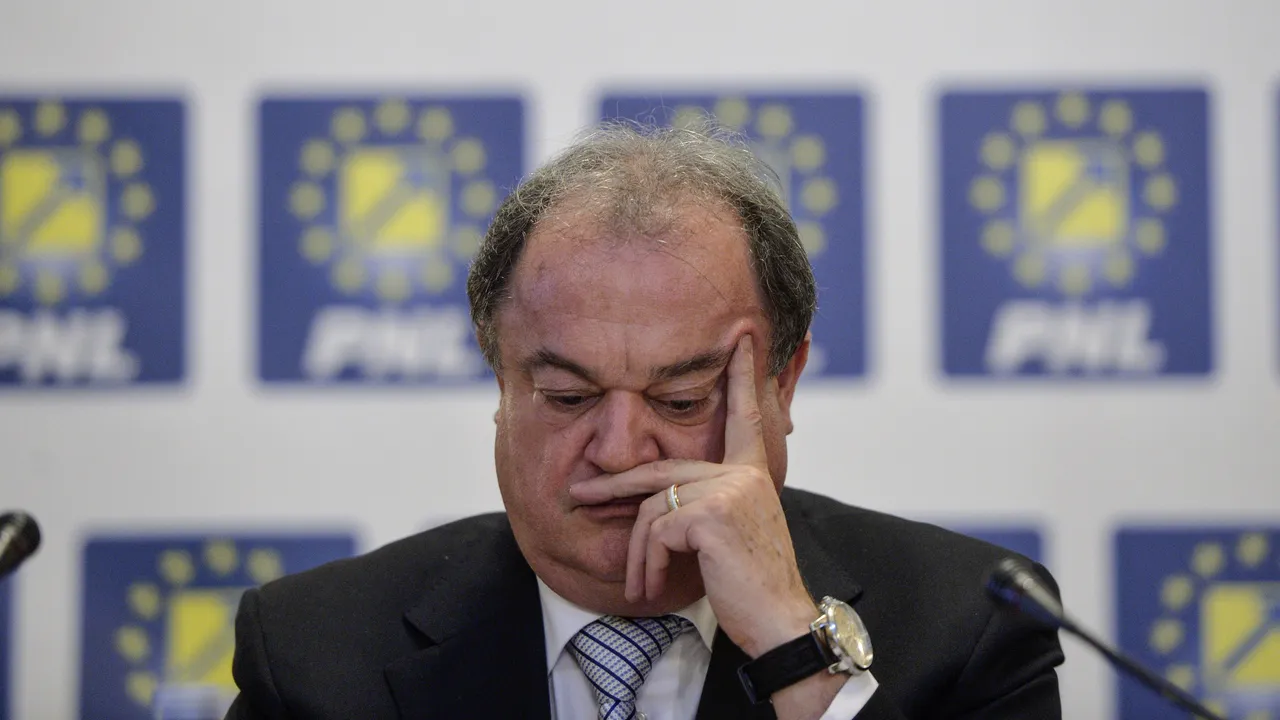Vasile Blaga demisionează de la conducerea PNL 