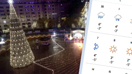 Cum va fi vremea până la jumătatea lui decembrie. Prognoza meteo pe regiuni pentru două săptămâni. Temperaturi maxime și minine