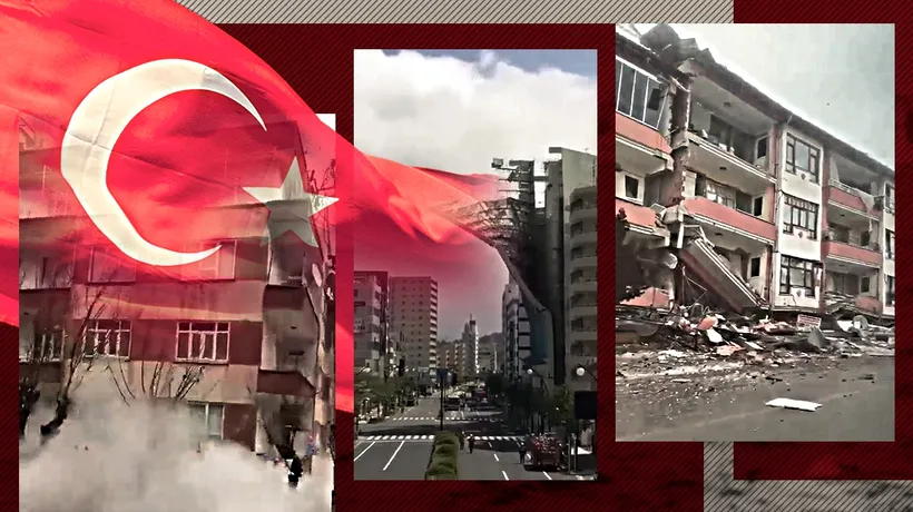 EXCLUSIV | Turcia, în doliu după cele două cutremure apocaliptice. Seismolog: În toată cariera mea de 32 de ani nu am văzut așa ceva. Primul cutremur, cu magnitudinea 7,8, este de 15 ori mai mare decât seismul nostru din '77
