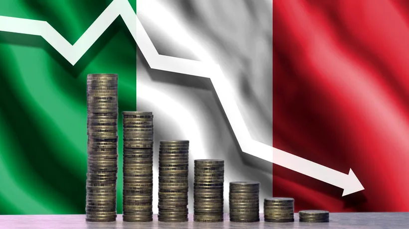 Economia italiană a scăzut cu aproape 13% în al doilea trimestru al anului