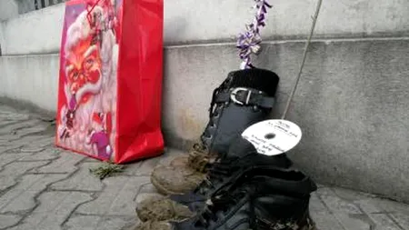 Protest inedit al primarului din Brad, de Moș Nicolae. 