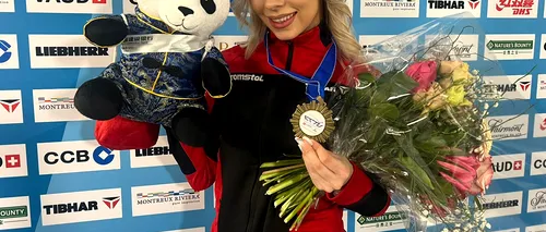 Bernadette Szocs a câștigat bronzul la TOP 16 și are acum un alt plan: „La Mondiale vreau o medalie!”