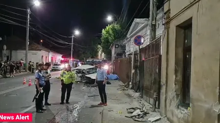 Accident grav în Iași. Patru muncitori care reparau un drum, loviți mortal de o șoferiță beată. Alți patru au ajuns la spital