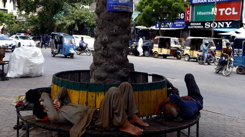Temperaturi de 50 de grade Celsius, în PAKISTAN. Autoritățile se așteaptă la mai multe decese, în perioada următoare