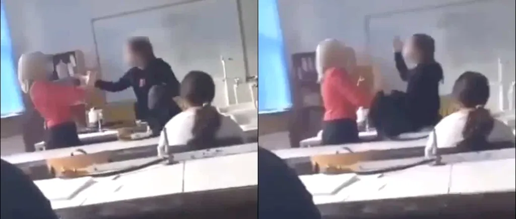 VIDEO | Altercație între o elevă și directoarea unui liceu din Mediaș: „Stau aici să-ți fac ție nervi”