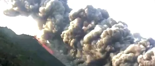 VIDEO | Vulcanul Stromboli, din Italia, a erupt. Autoritățile au emis o alertă portocalie de mișcări seismice. Imagini spectaculoase