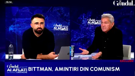 Dan Bittman face o paralelă între perioada comunistă și realitatea de astăzi: „Abuzurile de atunci s-au întors azi sub altă formă”