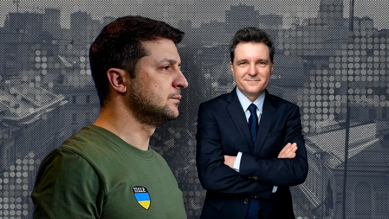 Mesajul lui Volodimir Zelenski pentru Nicușor Dan, de 1 Decembrie: 