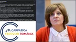 Vicepremierul Oana Gheorghiu caută pe Facebook candidați pentru Consiliul de Administrație al noii companii Carpatica Feroviar
