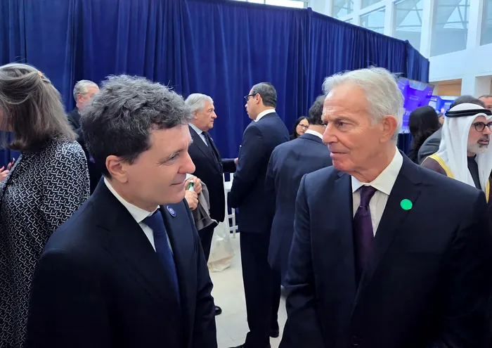 Nicușor Dan și Toni Blair