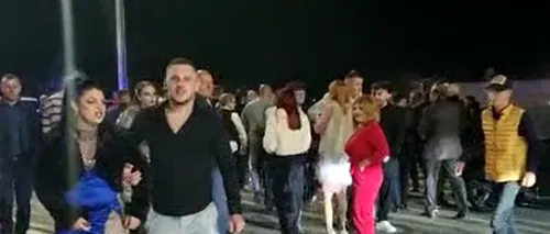 VIDEO | Alertă cu bombă la o nuntă din Drobeta-Turnu Severin. Cei 250 de invitați  au fost evacuați din restaurant de luptătorii antitero
