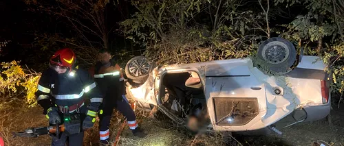 Un bărbat în vârstă de 47 de ani a murit într-un accident auto, pe un drum din Tulcea