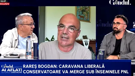 Rareș Bogdan, detalii în premieră despre „platforma conservatoare” din interiorul PNL. Europarlamentarul anunță o serie de dezbateri liberale la nivel național, la care va fi speaker, similare dialogurilor lui Charlie Kirk. Care este calendarul „caravanei liberale”
