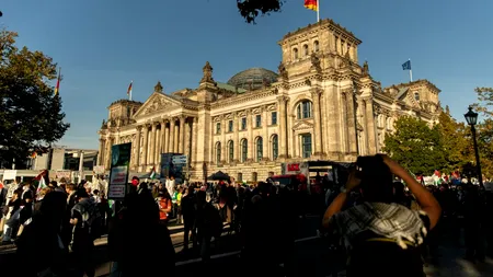 Protest cu zeci de mii de participanți la BERLIN. Au cerut încheierea războiului dintre Israel și Hamas