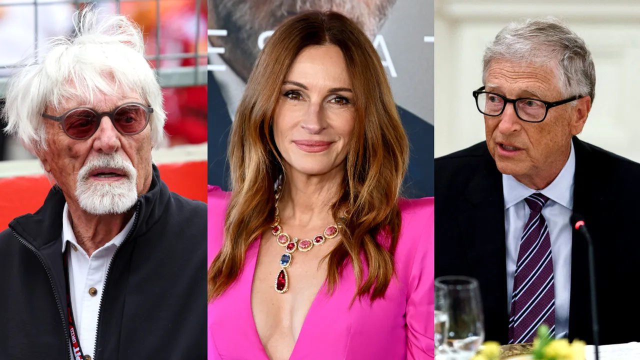 28 OCTOMBRIE, calendarul zilei: Bernie Ecclestone împlinește 95 de ani, Bill Gates 70. Julia Roberts face 58 de ani