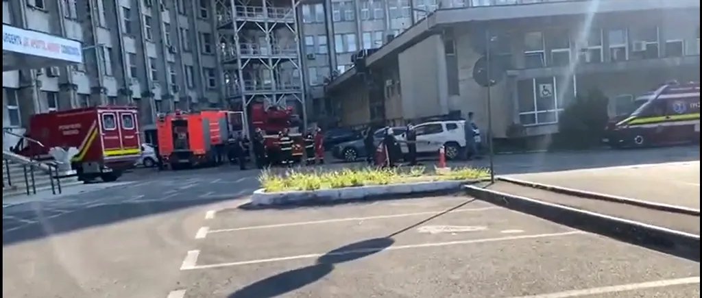 Incendiu într-o sală de operație de la Spitalul Județean Constanța | VIDEO